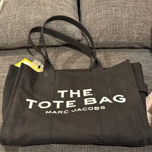 Marc Jacobs Black Canvas Tote